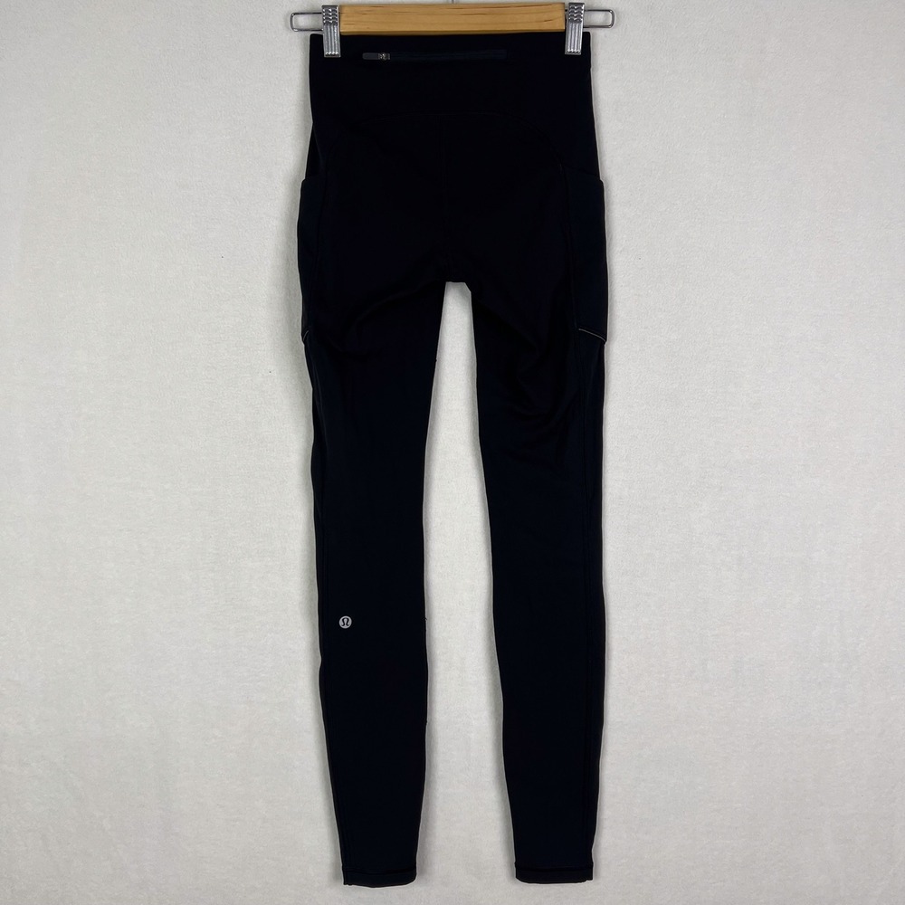 Lululemon Black Speed Up Tight 28" Full On Luxtreme Size 2 - Picture 6 of 15